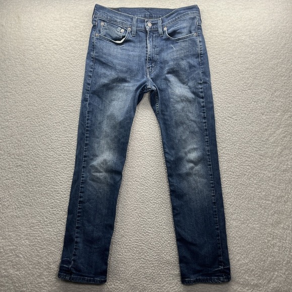 Levi's Other - Levis Jeans Mens 32 x 32 Blue Denim Pants Slim Straight 514 Adult Cotton Chore